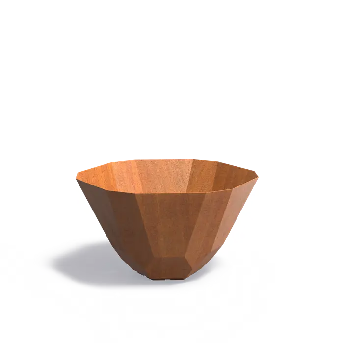 corten plantenbak Facet CFT2