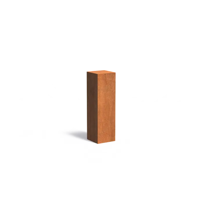 Adezz sokkel cortenstaal CK10