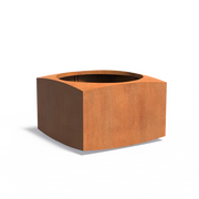 Cortenstaal plantenbak NOOA CO6