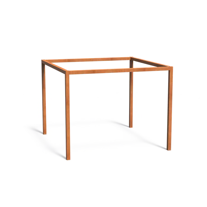Cortenstaal pergola 320 x 320cm
