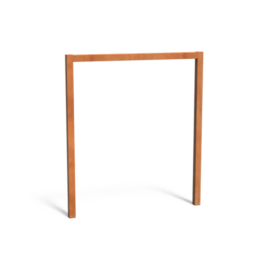 Cortenstaal U-vom pergola 2200x2500