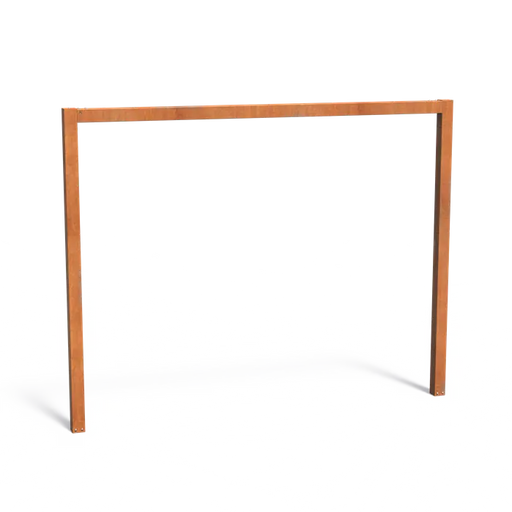 Cortenstaal U-vom pergola 3200x2500