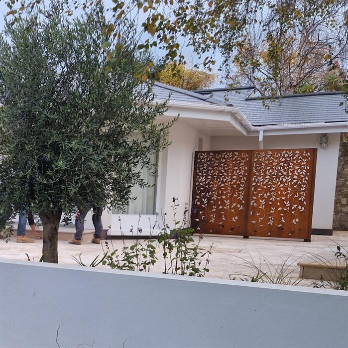 Adezz corten panelen CPN11 sfeer