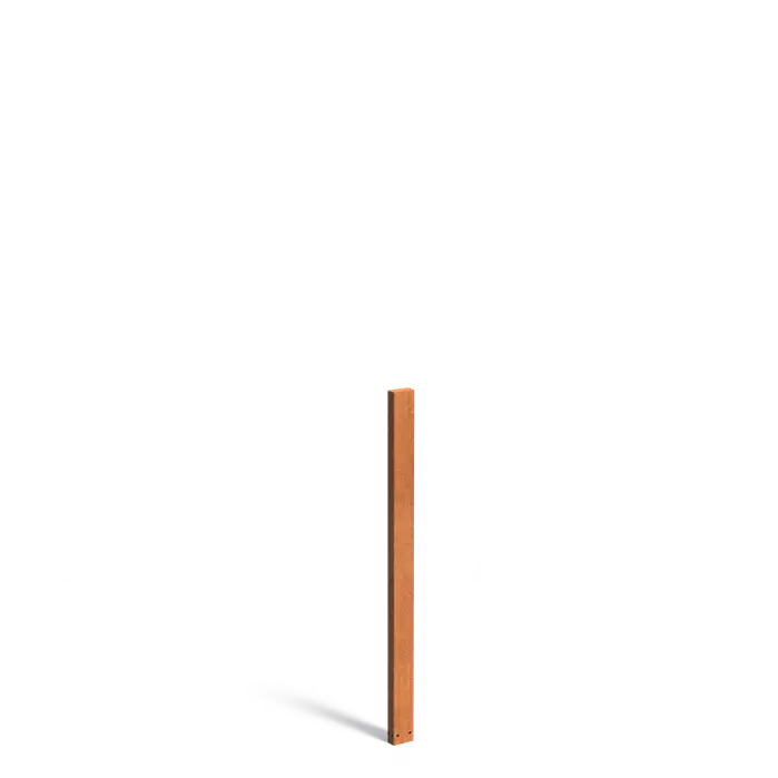 Cortenstaal tuinpaal CPW.50.1500