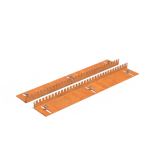 Set montagerails voor tuinpalen