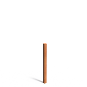 Cortenstaal tuinpaal 200cm