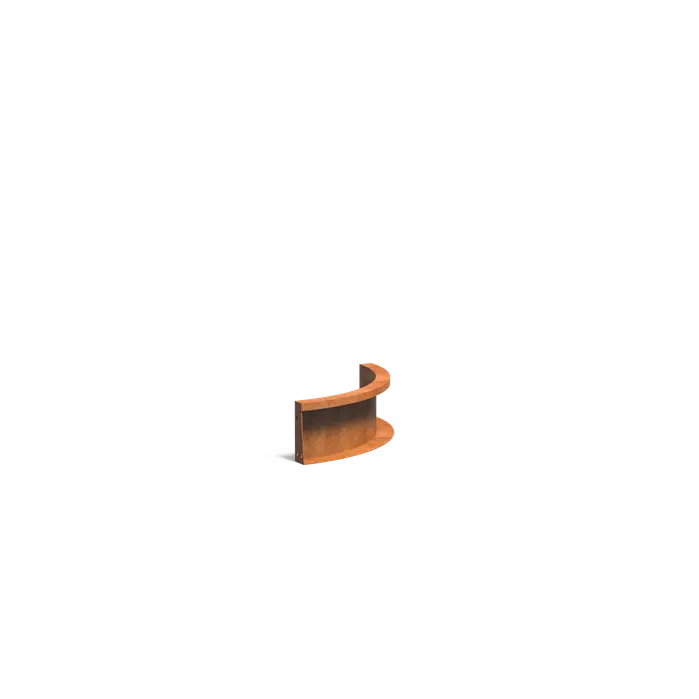 Corten keerwand CRCN2.200.500