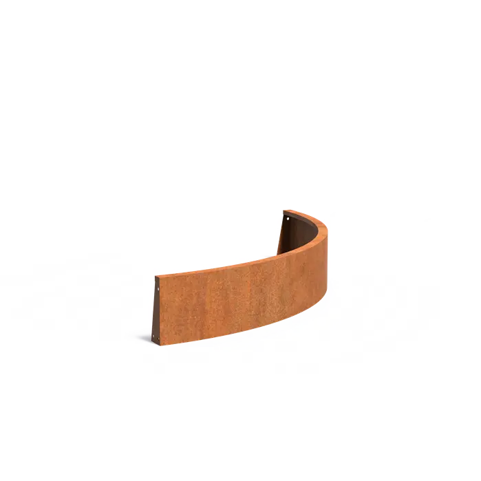 Corten buitenbocht CRCO2.300.1500