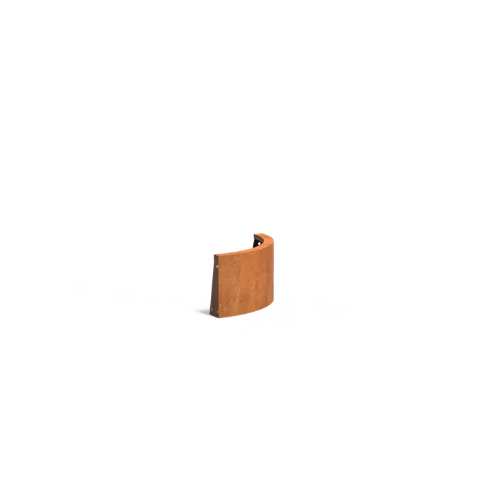 Corten buitenbocht CRCO2.300.500