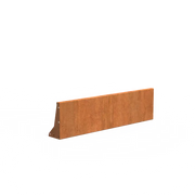 Corten keerwand recht CRS.400.1500