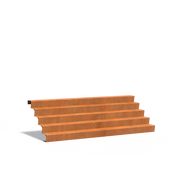 Cortenstaal buitentrap CST5.6