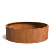 Corten plantenbak rond CT1.2