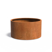 Corten plantenbak rond CT2.1