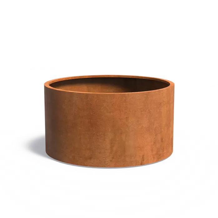 Corten plantenbak rond CT2.1