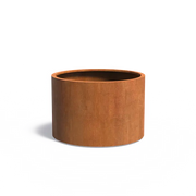 Corten plantenbak rond CT4.1