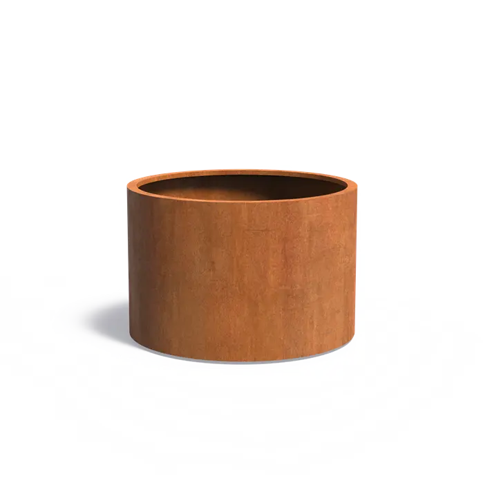 Corten plantenbak rond CT4.1