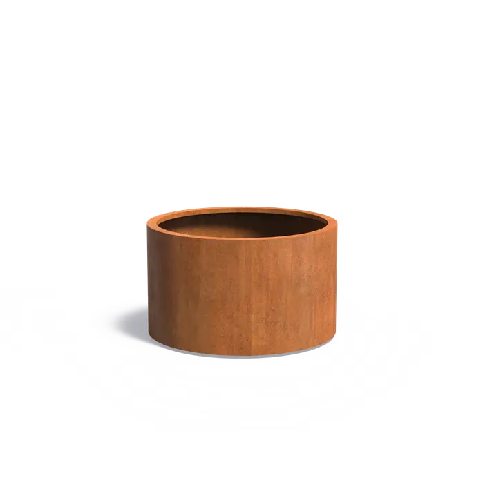 Corten plantenbak rond CT5.2