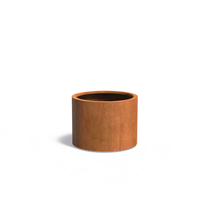 Corten plantenbak rond CT6.2