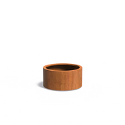 Corten plantenbak rond CT6.3