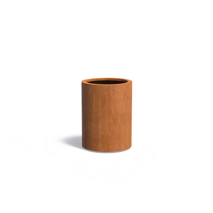 Corten plantenbak rond CT8.1