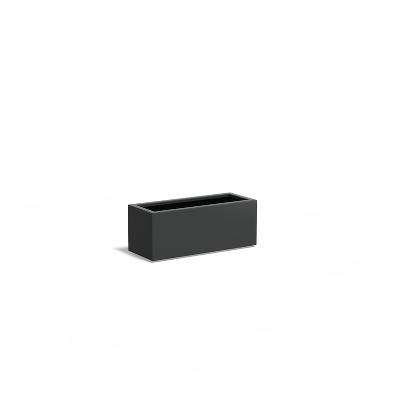 Aluminium Pflanzkübel CARREZ | 100 x 40 x 40  cm