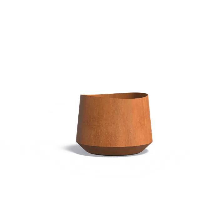 Cortenstaal  plantenbak Velis CVE3