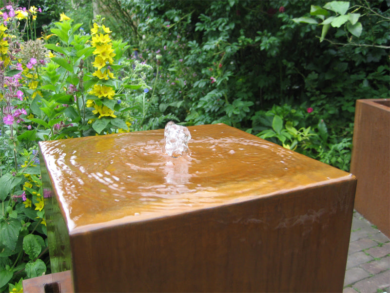 Adezz cortenstaal waterblok