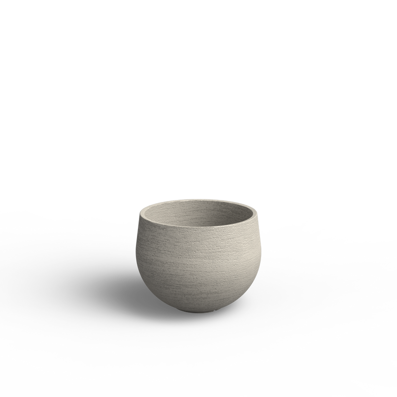 KIVO runder Stonecore-Pflanzkübel Ø65 x 50 cm mit Boden