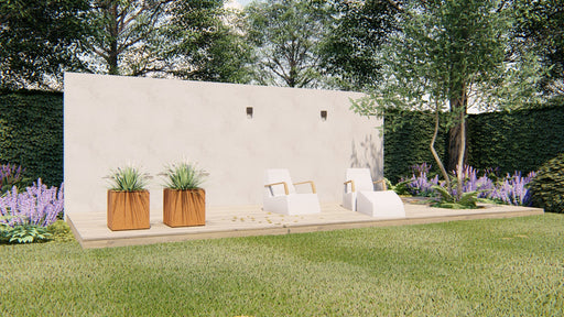 Sfeer Adezz planter Domus corten