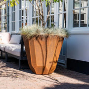 Plantenbak Facet corten CFT