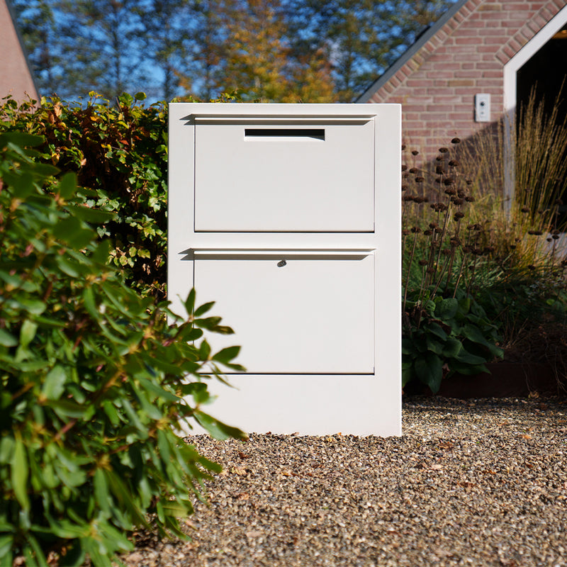 Aluminium pakketbrievenbus PACA 87 x 30 x 125 cm