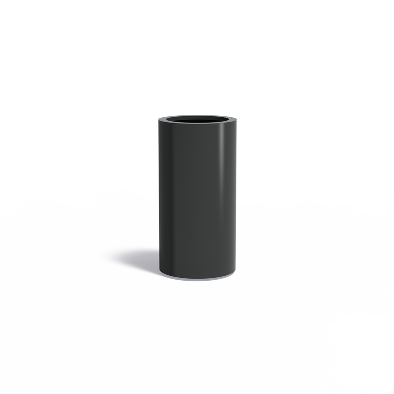 Aluminium-Pflanzgefäß CIRCUM – Mit Boden | ø 50 x 100 cm