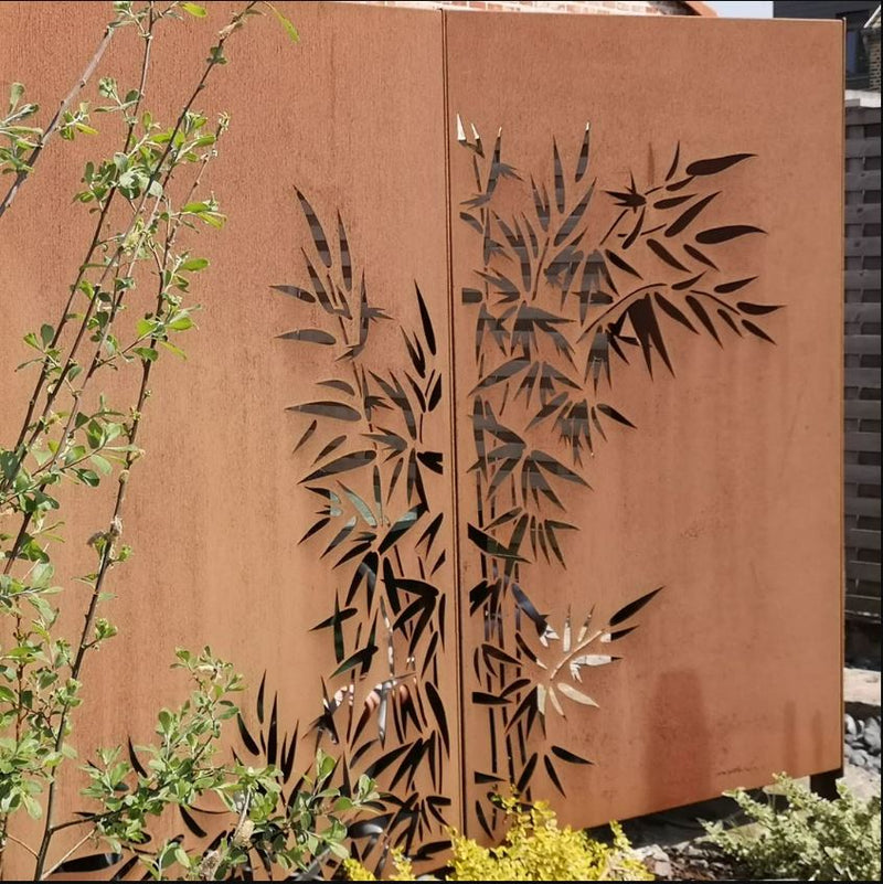 Cortenstaal paneel NATURE CPN2 110×5×180 cm