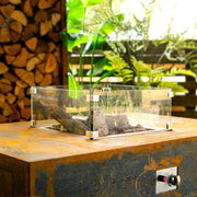 Brann vuurtafel met ombouw