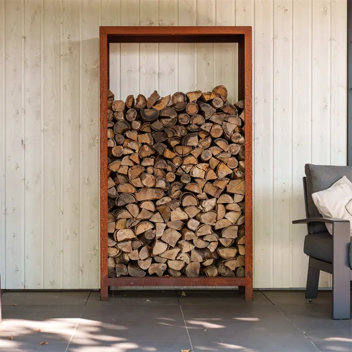 Forno houtopslag corten BHS 2