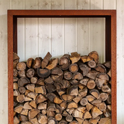 Forno houtopslag corten BHS