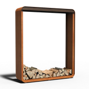 Cortenstaal houtopslag SERRA FSWS1.2