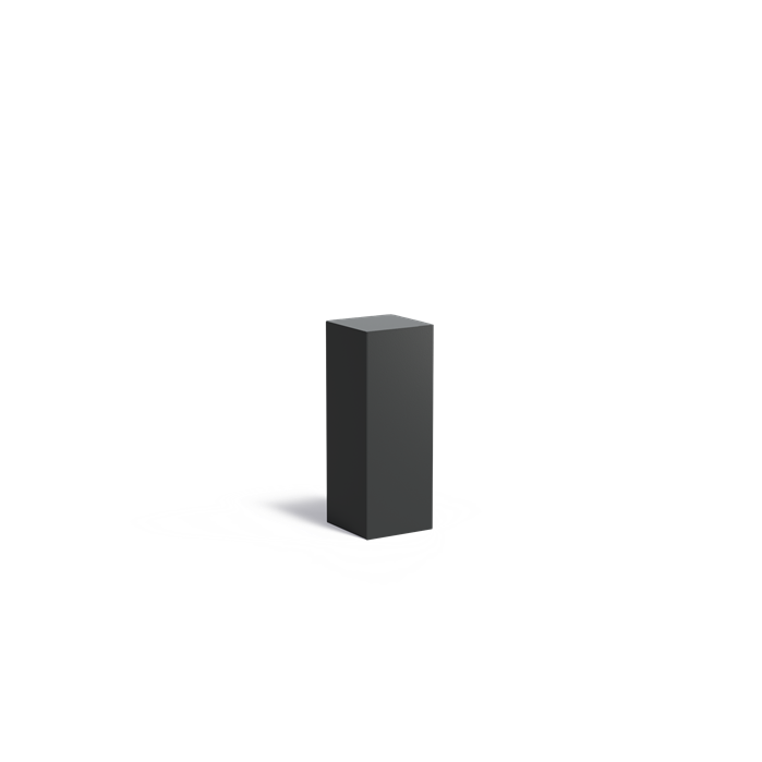 Aluminium sokkel | 30 x 30 x 80 cm