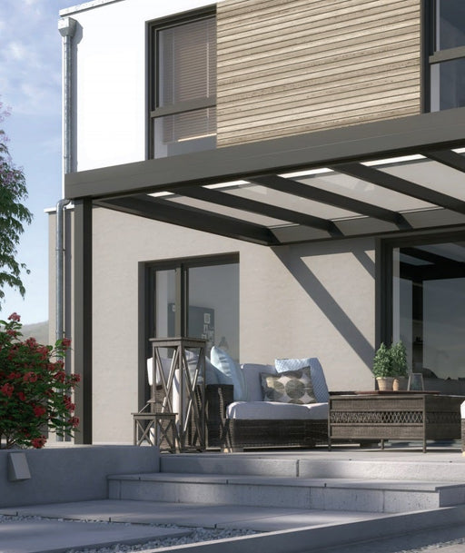 aluminium veranda flatroof 