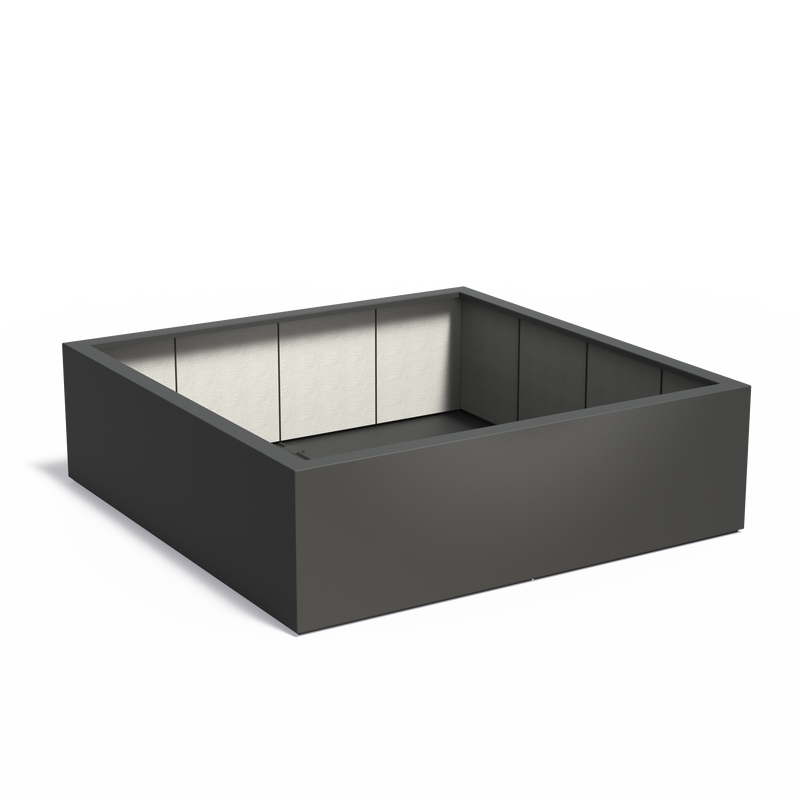 CARREZ polyester plantenbak 200x200x60 cm