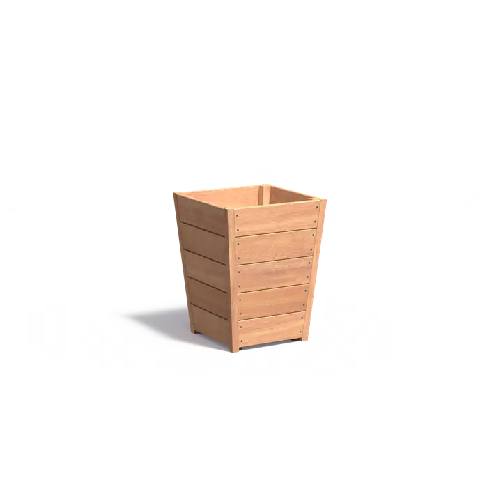 Adezz hardhouten plantenbak Tap HO7