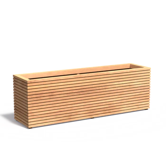 Plantenbak Malaga Rhombus hardhout HRS22