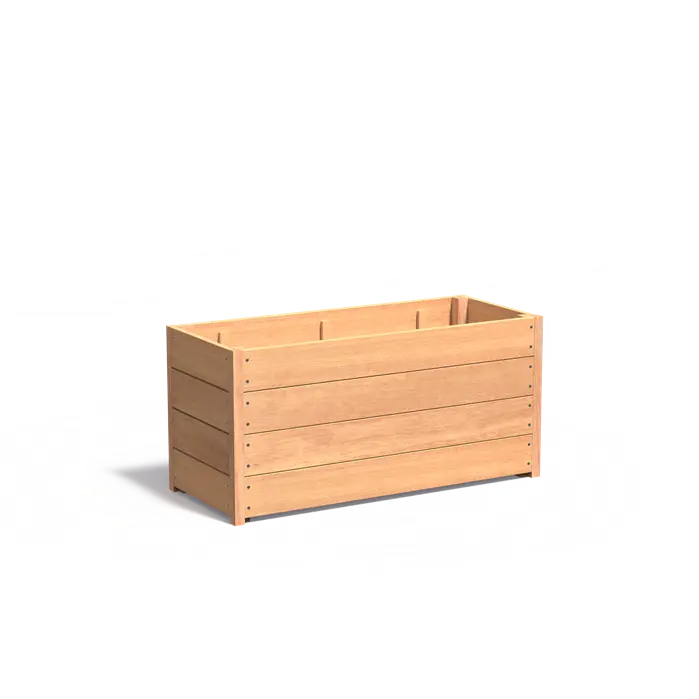 Hardhouten plantenbak cARREZ HS22.2