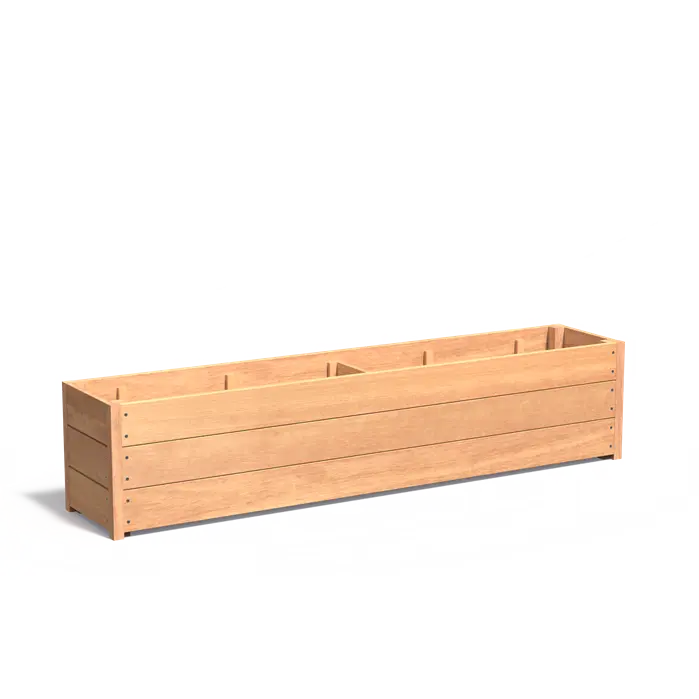 Hardhouten plantenbak CARREZ HS25