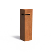 Cortenstaal brievenbus Ivar IVC1