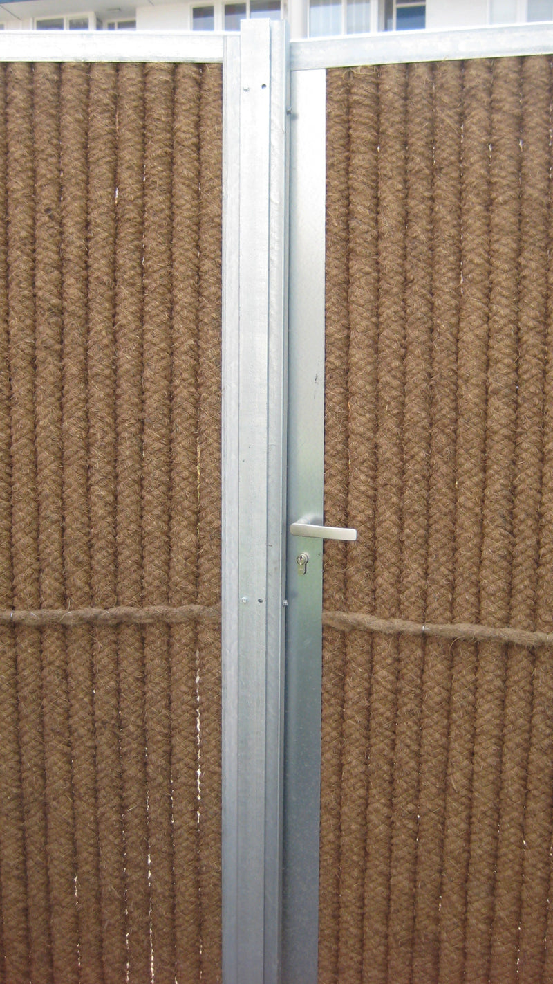 Tuindeur Kokowall tussen IPE H-palen