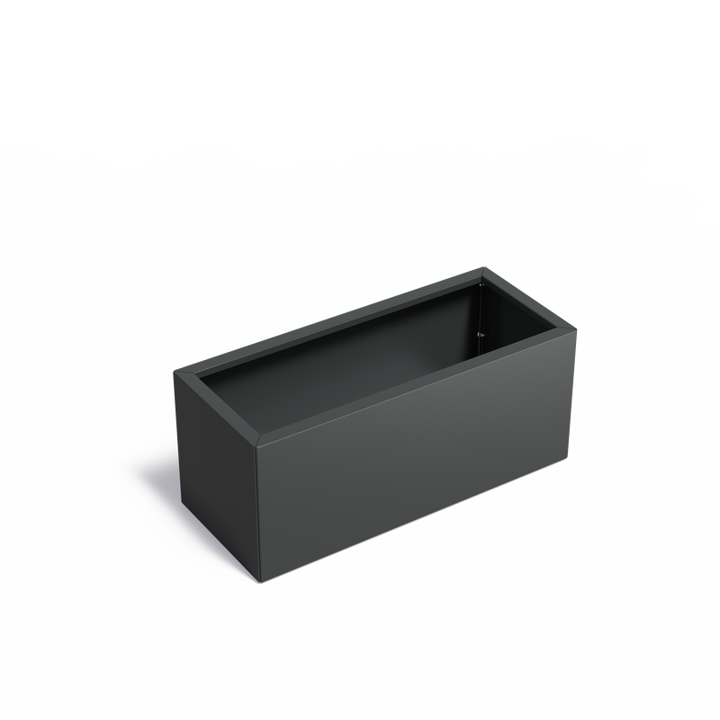 Gecoat stalen plantenbak CARREZ Connect 120 x 50 x 50 cm