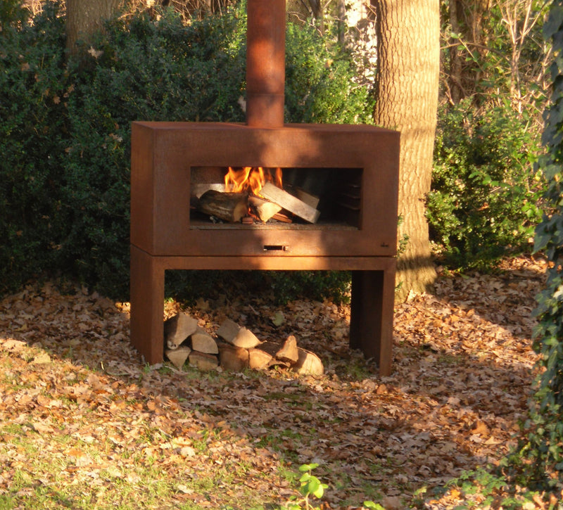 Buitenhaard ENOK 100 x 50 x 50 cm - gecoat staal