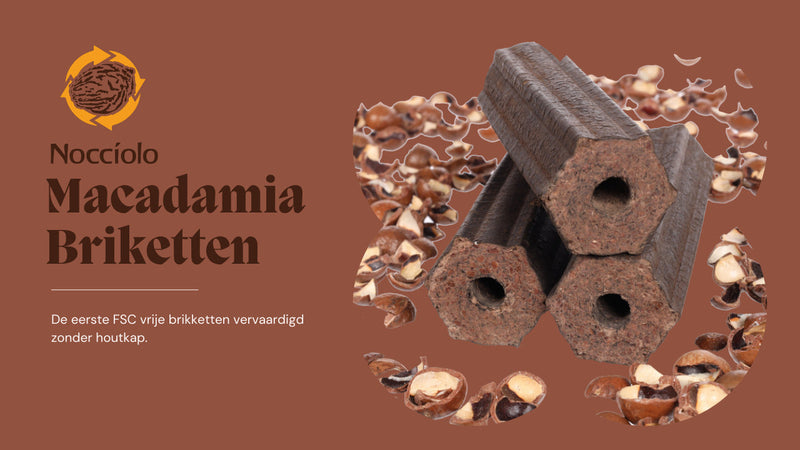 Macadamia briketten FSC