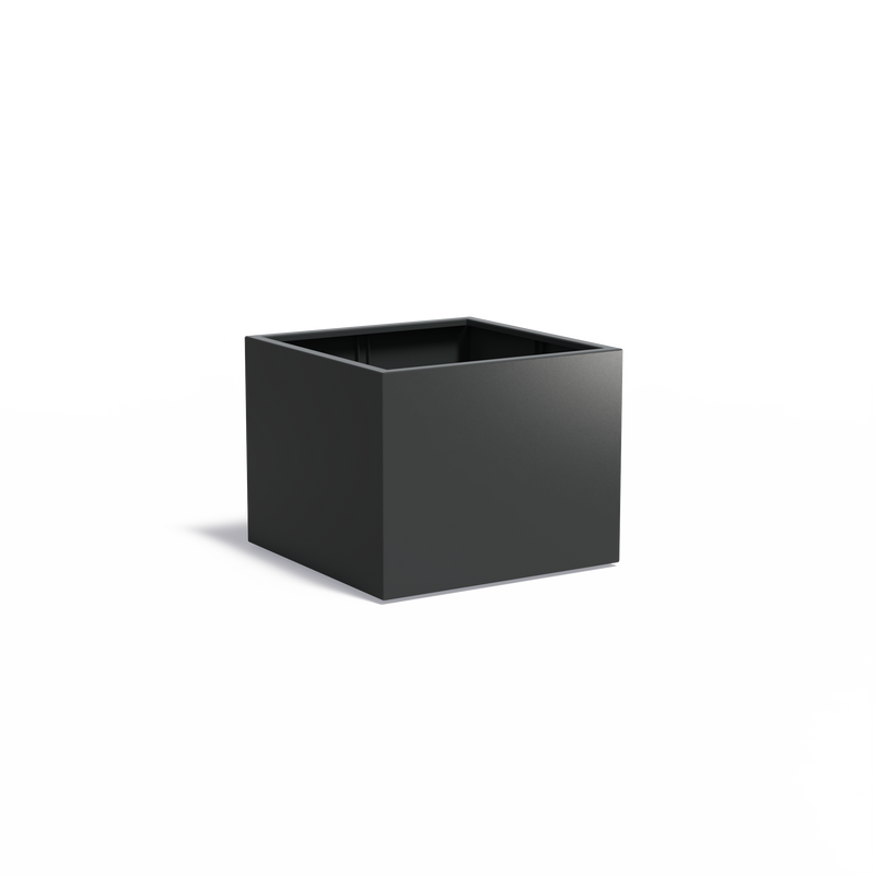 CARREZ aluminium plantenbak 100x100x80 cm met bodem